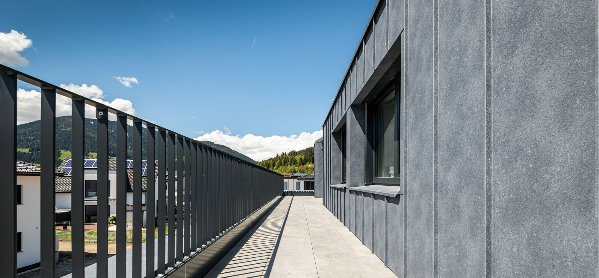 Fassade des Gebäudes e+ Altenmarkt © Lorenz Masser 