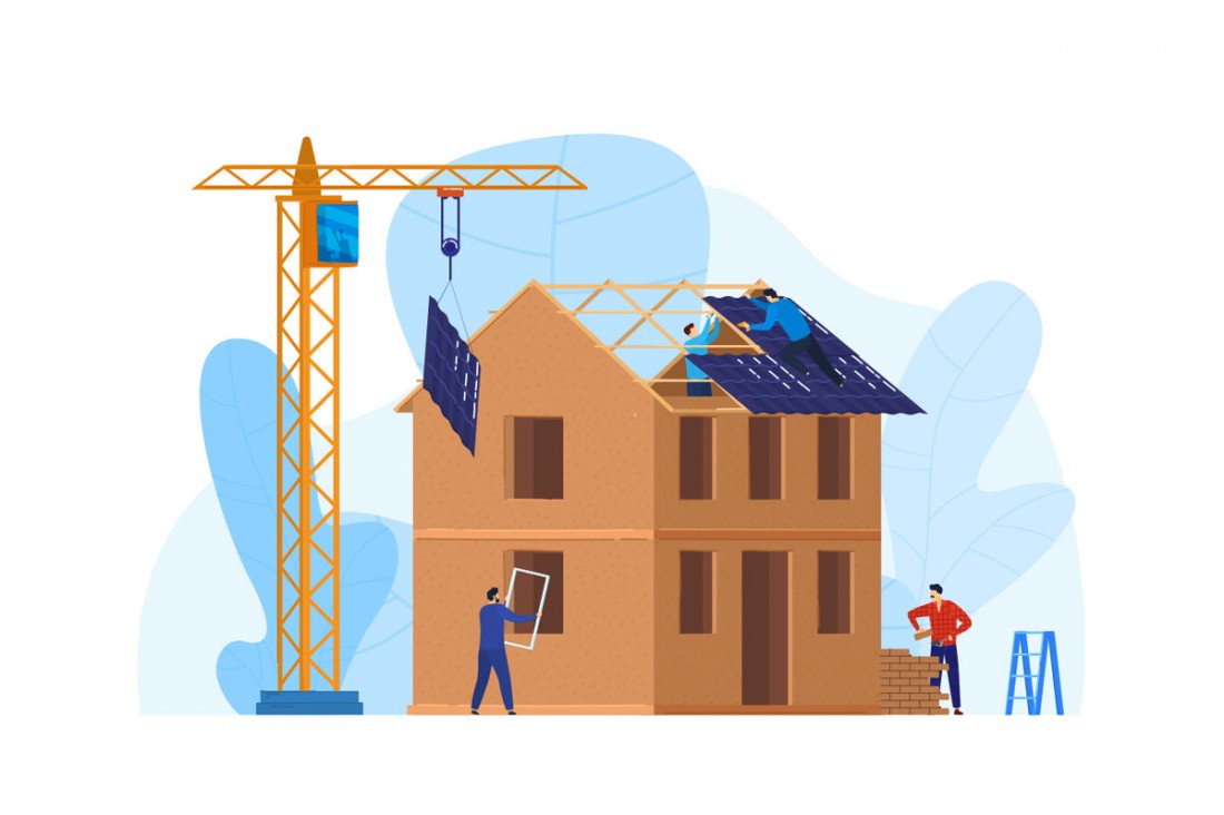 Grünbedachung in Guggenthal